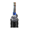 DataTuff® Cat 5e, 4 Bonded-Pr #24 Sol BC, PO Ins, PVC Jkt, AIA Armor, PVC Jkt, CMG CM -- 121700A - Image