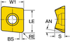 CoroMill&reg; 690 insert for milling - 690-100516M-E-SL S30T - Sandvik Coromant Co.