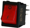 Rocker Sw, Dpst, 20A, 250Vac, Red, Panel Rohs Compliant Multicomp Pro - 74AH0842 - Newark, An Avnet Company