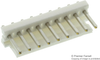 Wire-Board Connector Header 9 Position, 3.96Mm; Connector Systems Amp - Te Connectivity - 26AC8450 - Newark, An Avnet Company