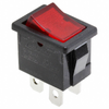 Rocker Switches - R1973BBLKRILKF1-ND - DigiKey