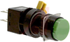 Switch,Pushbutton,NON-Illuminated,ROUND,GREEN,Momentary - 70175002 - Allied Electronics, Inc.