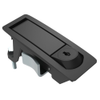 Compression Latch, Lever Latch, Key Locking, 1-5mm Panel, 23-46mm Grip, Not Sealed, Zinc Alloy, Powder Coat, Black - C2-33-25-3 - Southco