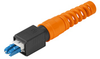 Passive Industrial Ethernet IP67 Plug-In Connector V4 PushPull Sets - Fibre Optic LC -- IE-PS-V04P-2LC-SM-BP - Image