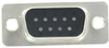 DB9 Male Connector Crimp Type -- 24-358