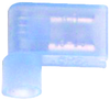 Flag Disconnect, 6.3X0.8Mm, Crimp, Blue; Product Range Multicomp Pro - 96K8648 - Newark, An Avnet Company