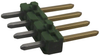 Conn, Header, 4Pos, 1Row, 2.54Mm; Connector Systems Amp - Te Connectivity - 99K0796 - Newark, An Avnet Company