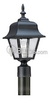 Single-Light Outdoor Post Lantern - 8255-12 - bulbs.com