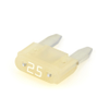 Littelfuse MINI® Automotive Fuse, 25A, 32VDC, Clear, 297025.WXNVDC -- 46258 - Image