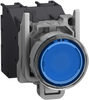 Pb Switch, Dpst-No, 6A, 120Vac, Blue; Product Range Schneider Electric - 07AH1253 - Newark, An Avnet Company