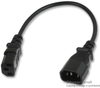 Power Cord, Iec320C-13/14, 1Ft, 10A, Black; Connector Type A Pro Power - 83K3656 - Newark, An Avnet Company