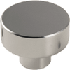 Modern Disc Knob, Polished Chrome - 814626 - HardwareSource, Inc.