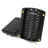 Eaton's Bussmann Series 15712-14-06-21A, Rear Terminal ATC Fuse Block, 20 Position with Dual Bus Input, 12/24VDC, 200A -- 46074 - Image