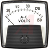 PANEL METER, 2-1/2INCH 0-150VAC 2% - 70043462 - Allied Electronics, Inc.