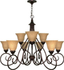 60-008 Mid. Chandeliers-Glass Up - 714923 - Capital Lighting, Inc.
