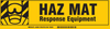 Brady B-302 Black on Yellow Indoor / Outdoor Polyester Tool & Equipment Storage Label - 12 in Width - 3 1/2 in Height - Sheet - Printed Text = HAZ MAT RESPONSE EQUIPMENT - 60295 - 754476-60295 - R. S. Hughes Company, Inc.