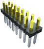 Pin Header, 16Pos, 1Row, 2.54Mm, Tht; Connector Systems Samtec - 12P0487 - Newark, An Avnet Company