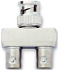 Bnc Adapter, 1 X Plug-2 X Jack; Convert From Coax Type Pomona - 61H3182 - Newark, An Avnet Company