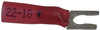 Terminal, Spade/fork, #10, Crimp, Red; Product Range 3M - 10M9535 - Newark, An Avnet Company