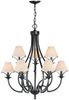 Large Chandeliers-Glass Shade - 331337 - Light Center (The)