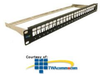 ICC 24-Port Cat 6a FTP Blank Patch Panel - 1 RMS -- IC107PPS6A