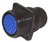 Circular Connector, Receptacle, Size 28, 9 Position, Wall; Military Specification Amphenol Industrial - 25K6908 - Newark, An Avnet Company