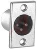 Connector; Male; Zinc Alloy; Tin PlatedBronze; 15; 133 V (RMS)/VDC; 0.87 in. - 70197181 - Allied Electronics, Inc.