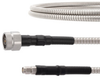 Low Loss N Male to SMA Male Cable Armored 0.32 Coax in 120 Inch -- FMCA1953-120