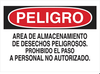 Spanish Sign - 38151 - Brady Corporation
