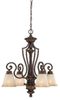 28224-ABZG Mid. Chandeliers-Glass Down - 360604 - Capital Lighting, Inc.