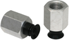 Flat suction cup (round) for smooth or slightly rough surfaces PFYN 10 NBR-55 G1/8-IG - 10.01.01.00255 - Schmalz Inc.