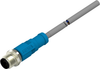 Sensor Cord, 3P, M12 Plug-Free End, 1.5M; Connector Type A Te Connectivity - 27AJ3105 - Newark, An Avnet Company