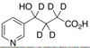 (+/-)-4-Hydroxy-4-(3-pyridyl)butanoic-d5 Acid -- H952972 - Image