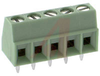 Terminal Block; 10 A; 160 V; 3.5 mm; 26to 16 AWG; 5; Screw; Solder; 2.5 kV; PA - 70054349 - Allied Electronics, Inc.