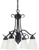 M206463 Mid. Chandeliers-Glass Down - 784020 - Capital Lighting, Inc.