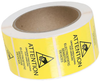 Label, Esd Warning, Orange,1.875 X 2.5; Label Type Scs - 46F7441 - Newark, An Avnet Company