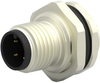 Sensor Connector, M12, Plug, 4Pos, Panel; Product Range Te Connectivity - 46AC2352 - Newark, An Avnet Company
