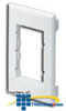 Panduit® Snap-On Vertical Communication Faceplate - T70B2IW - TelephoneStuff.com