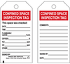 Confined Space Tags - 49227 - Brady Corporation