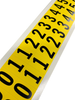 Label, 14.31X19Mm, Nylon/vinyl, Blk/yel Rohs Compliant Multicomp Pro - 75AH9121 - Newark, An Avnet Company