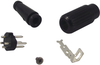 Din Audio / Video Connector, Plug, 4, Cable Mount, Metal Body, Silver Plated Contacts Rohs Compliant Deltron Components - 02M0476 - Newark, An Avnet Company