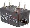 Relay;Hybrid;Timing;On Delay;SPDT;Ctrl-V 12DC;Cont 1A@30VDC/0.5A@115VAC;Panel - 70200059 - Allied Electronics, Inc.