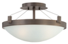 P591-647 3 Light Semi Flush - P591-647 - Minka Group