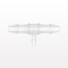 T Reducer Connector, Barbed, Natural - 61588 - Qosina Corp.
