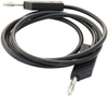 Test Lead, 4Mm Banana Plug To 4Mm Banana Plug, Black, 60 V, 32 A, 1 M Rohs Compliant Hirschmann Test And Measurement - 67C8472 - Newark, An Avnet Company