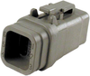 Automotive Housing, Plug, 6Pos, 7.5A; Product Range Deutsch Te Connectivity - 64AH2952 - Newark, An Avnet Company