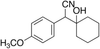 1-(Cyano-(4-methoxyphenyl)ethyl)cyclohexanol -- 8662 - Image