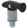 Spring Loaded Plunger, Thread-in, Small Size, With hold-open feature, Black - 56-481-000 - Southco