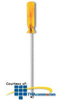 Klein Tools, Inc. 1/8" Cabinet-Tip Screwdriver -.. - A216-10 - TelephoneStuff.com
