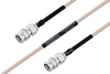 MIL-DTL-17 SMA Male to SMA Male Cable 100 cm Length Using M17/113-RG316 Coax - PE3M0090-100CM - Pasternack